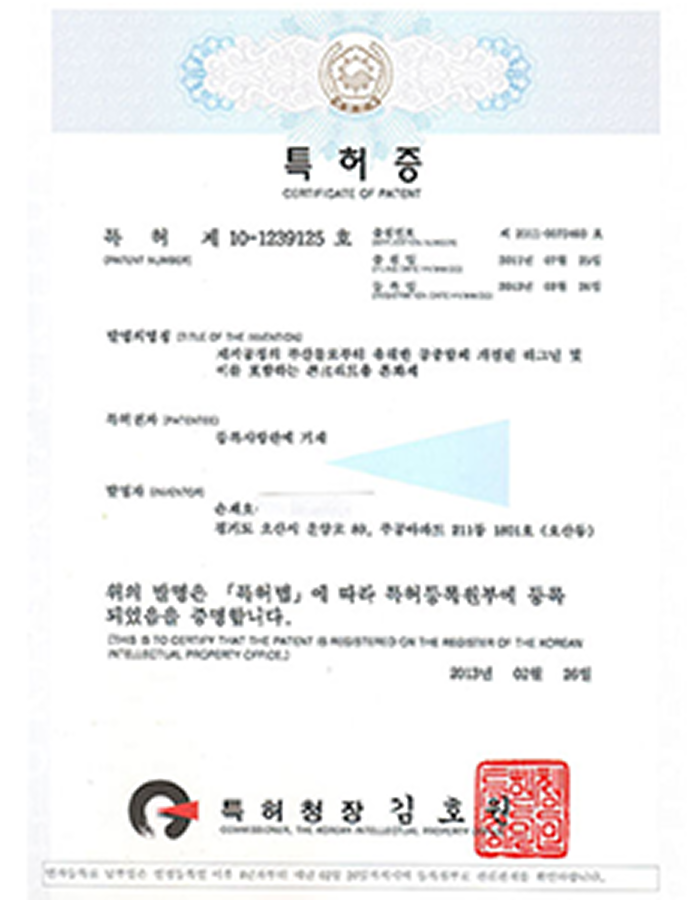 제 10-1239125호